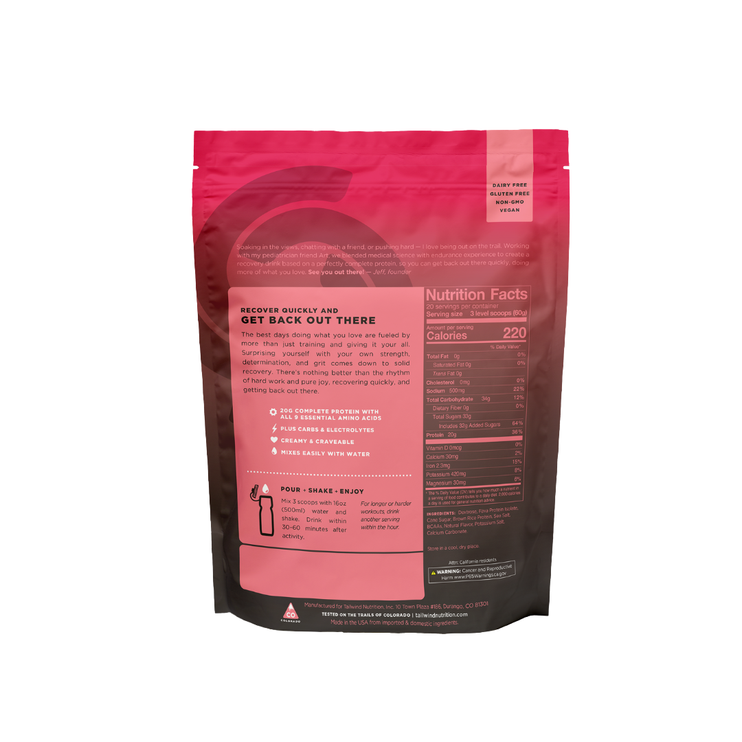 Tailwind Recovery Mix (20 Servings)